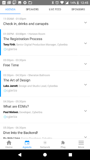 Cyberbia Event Tech Roadshow Screenshot 1