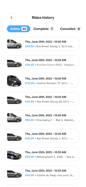 Flughafen Shuttle Frankfurt Screenshot 2