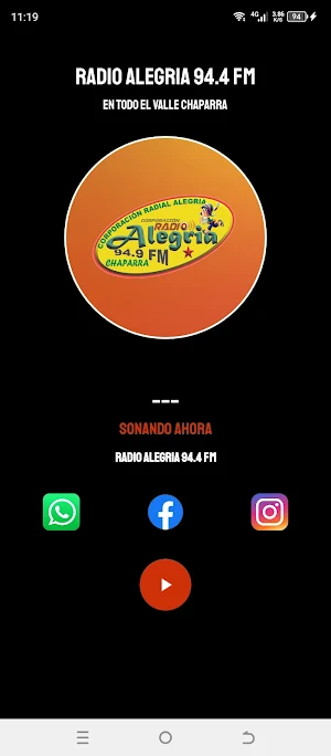 Radio Alegria 94.9 FM Screenshot 3