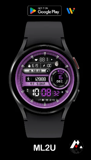 ML2U 159 Watch Face Screenshot 3