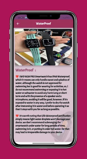 W28 Max Pro Smart Watch Guide Screenshot 3