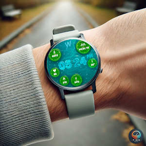 Lime Soda - watch face Screenshot 3