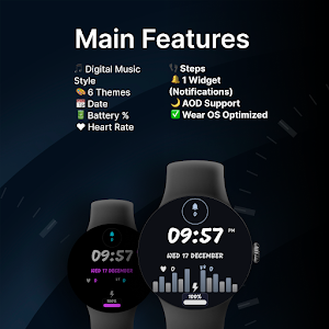 Music Equalizer - watch face Screenshot 1