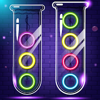 Neon Sort Puzzle : Color Sort 