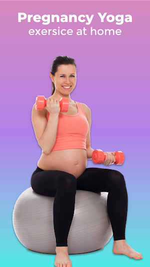 Pregnancy Yoga Exercise App Screenshot 0