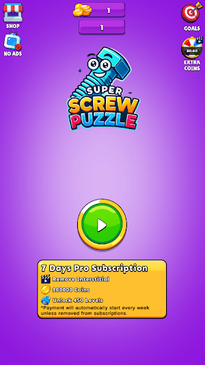 Super screw puzzle Screenshot 2