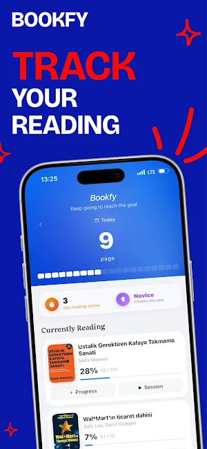 Book Tracker: Bookfy Screenshot 0