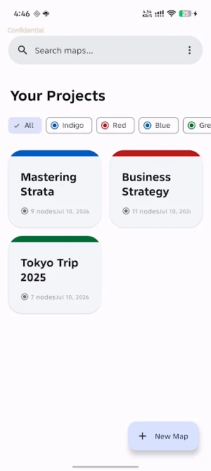 Strata: Mind Mapping Screenshot 0
