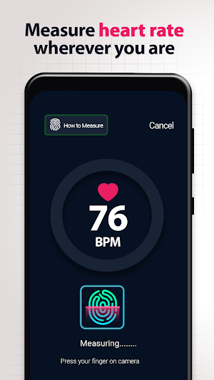 Heart Rate Monitor: Pulse Scan Screenshot 0