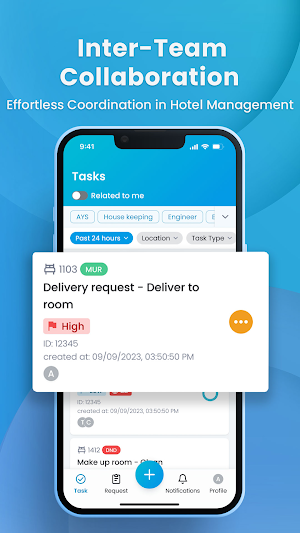 Aiello TMS Staff App Screenshot 0