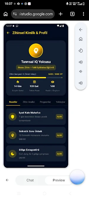 Tanri IQ - Zihin & Felsefe Screenshot 1