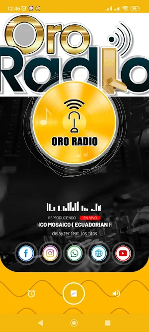 Oro Radio Screenshot 1