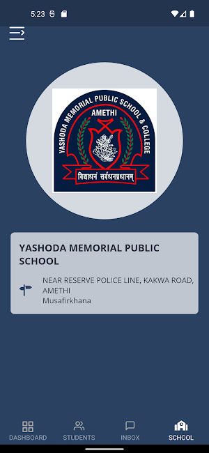 YASHODA MEMORIAL PUBLIC SCHOOL Screenshot 0