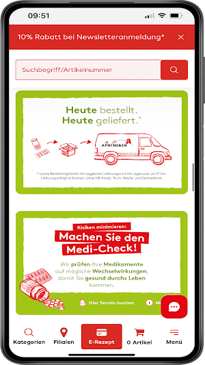 sk-Apotheken Shop und E-Rezept Screenshot 0