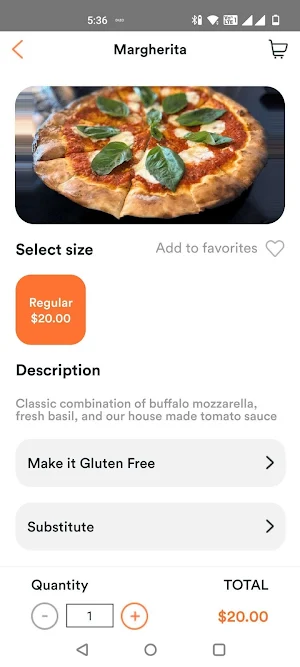 Bocconcini Restaurant Screenshot 3