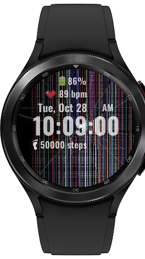 Broken Screen Watch Face Screenshot 2
