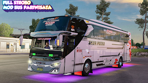 Mod Bus Pariwisata Full Strobo Screenshot 0