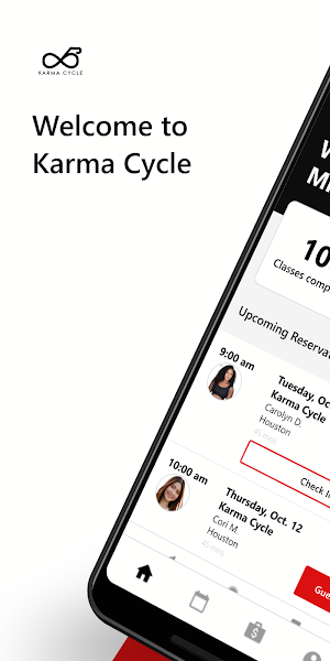 Karma Cycle : Indoor Cycling Screenshot 0