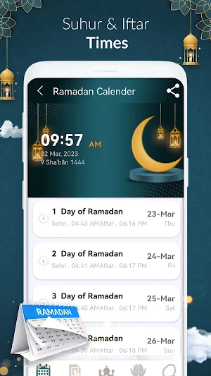 Ramadan Calendar 2023 Time Screenshot 1