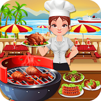 Beach Resort BBQ Chef Restaurant