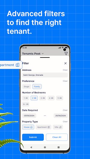 Book A Tenant Screenshot 2
