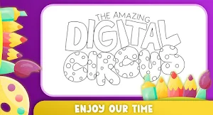 Pomni Digital circus coloring Screenshot 1