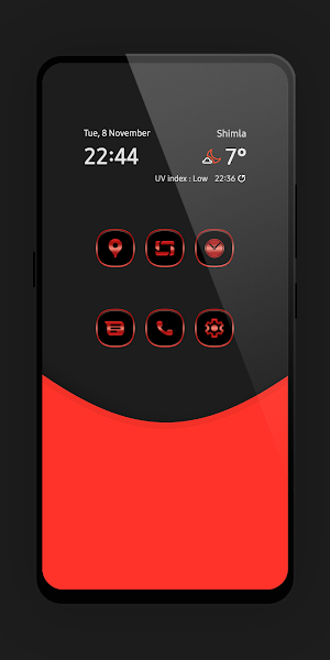 Dazzling Red Icon Pack Screenshot 0