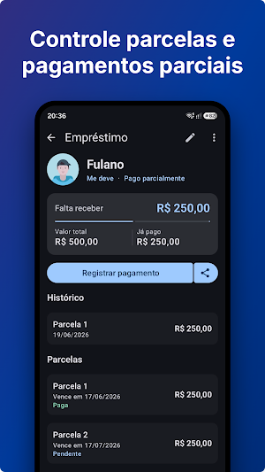 Who Owes: Debt Tracker Screenshot 3