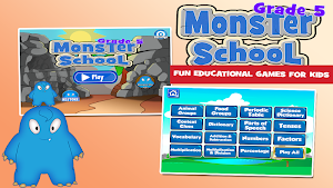 Monster School 5th Grade Games Screenshot 0