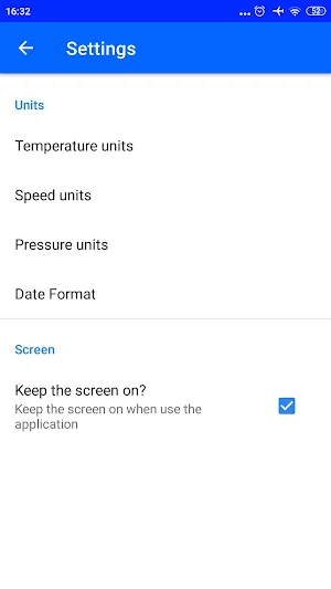 Weather Forecast Screenshot 3