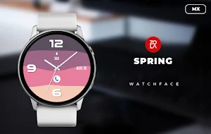 Spring MX Watch Face Screenshot 0
