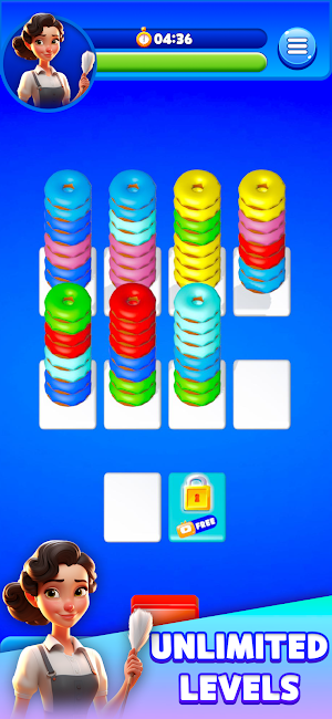 Housewife Sim - 3D Sorting Screenshot 3