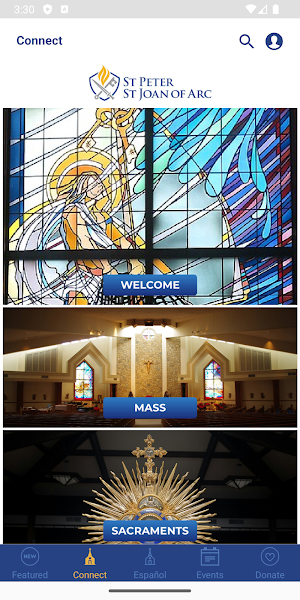 St. Peter St. Joan of Arc Screenshot 1