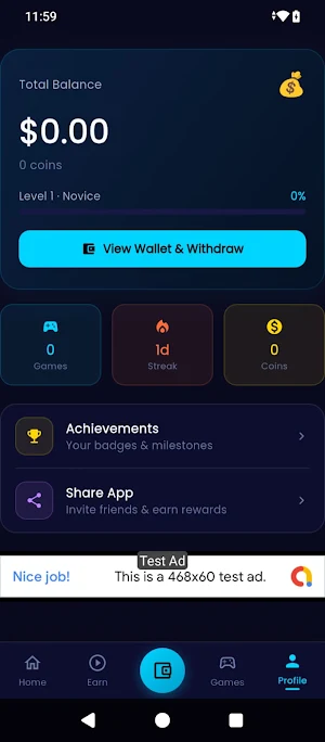Daily Spin : Earn Cash Screenshot 1