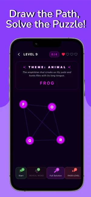 WordPath - Word Connect Puzzle Screenshot 1