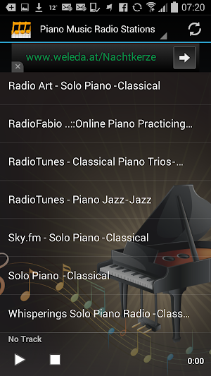 Piano Music Radio Stations Screenshot 3