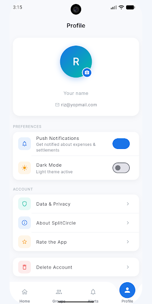 SplitCircle-Expense Splitting Screenshot 3