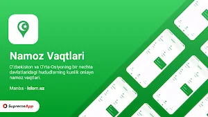 Namoz Vaqtlari Screenshot 0