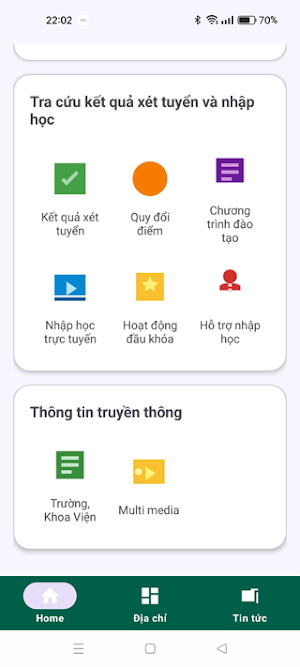 NEU Tuyển sinh Screenshot 2