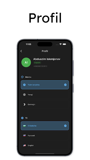 Toshmi Mobile Screenshot 0