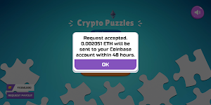 Crypto Puzzles: Earn Ethereum Screenshot 2