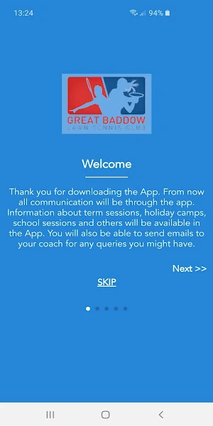 Great Baddow Lawn Tennis Club Screenshot 1