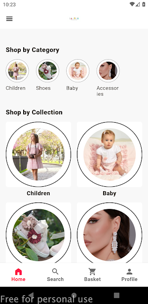 LA JOLIE childrenboutique Screenshot 0