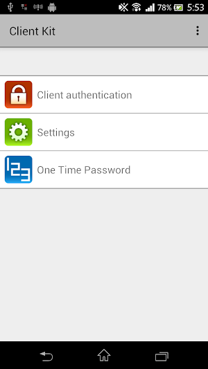 Client Kit Screenshot 0