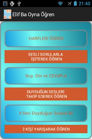 Elif Ba Oynayarak Öğren Sesli Screenshot 0