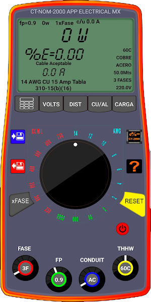 Caida de tension NOM 2 gratis Screenshot 0
