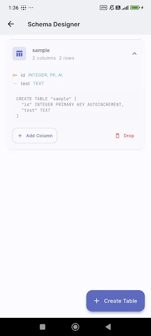 SQLite Editor & SQL Learner Screenshot 3