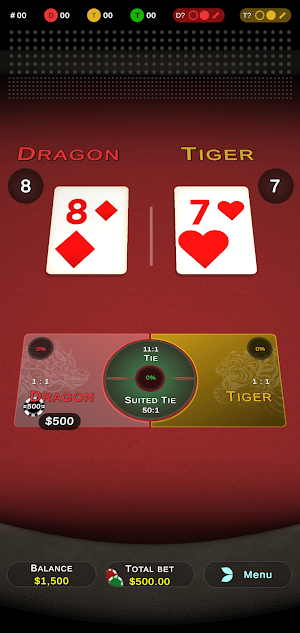 Baccarat Screenshot 0