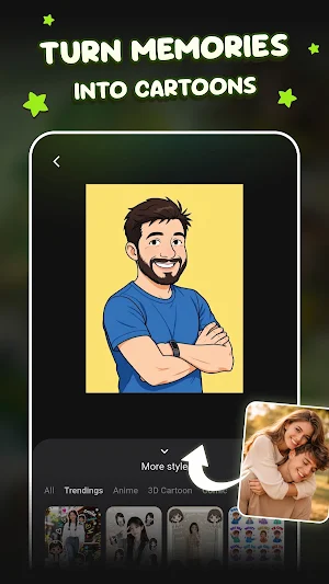 ToonApp: AI Cartoon Editor Screenshot 2