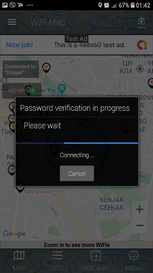 WiFi Map : Find or Share a Password Near You Screenshot 2